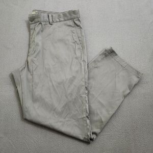 Nike Golf Men 38X30 (40X30) Gray Dri Fit Tour Performance Straight Leg Pants